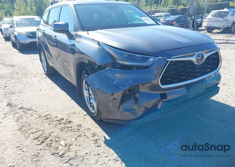 2021 Toyota Highlander Le из США, поврежденный, VIN 5TDBZRBH1MS537565